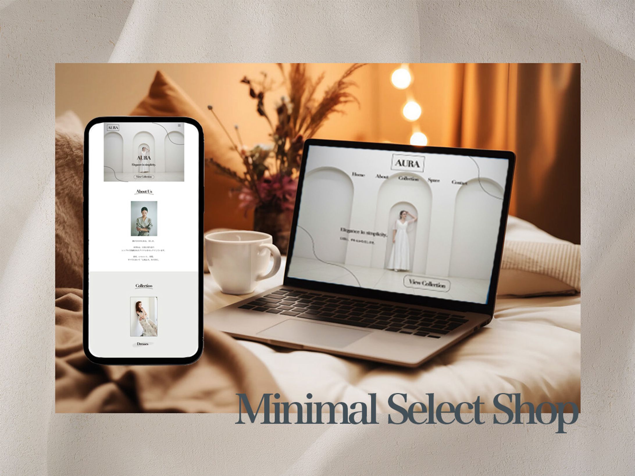 AURA - Minimal Fashion Website-1