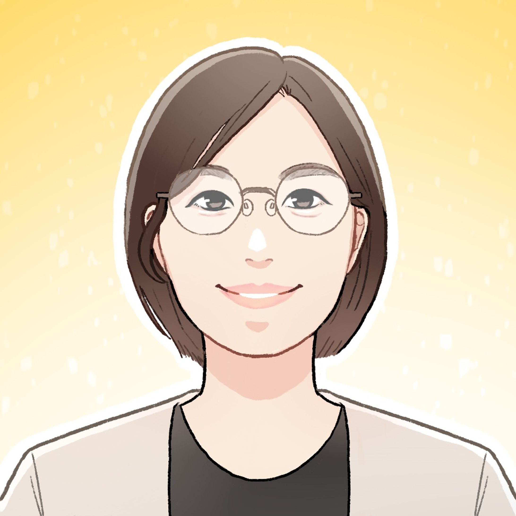 【らしさ似顔絵】個人依頼-1