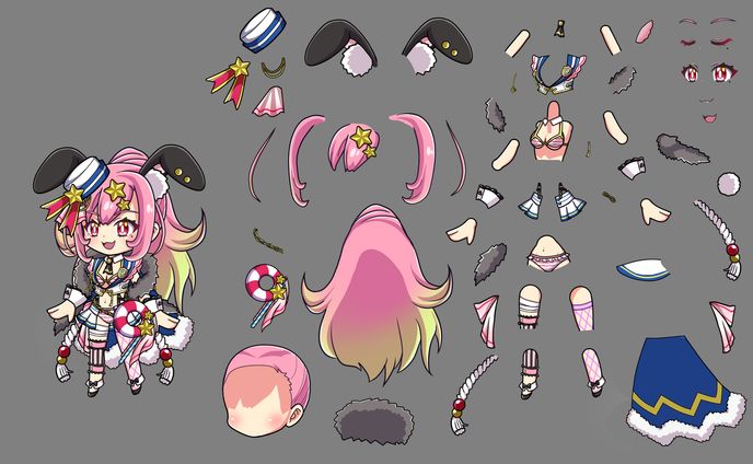 創作キャラSDセルマップ