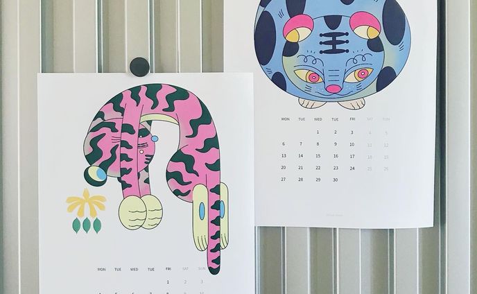 虎カレンダー
6月・7月のDL販売開始しました🐯

ぜひお好きな紙で印刷してみてください🌷

【DL販売】
プロフィールのリンクツリーより
以下のどちらからでも購入できます。

・STORES
・BOOTH

PDF
size:A4 

ご家庭でプリントして飾ったり、
待受画像としてお使いください。 

※個人利用のみOK
※転載・二次利用・転売は固くお断りします

#illustration #art #graphic #graphicdesign #tiger #calendar #june  #July #2022 #カレンダー #暦 #寅年 #6月 #7月 #2022カレンダー #2022calendar #printart