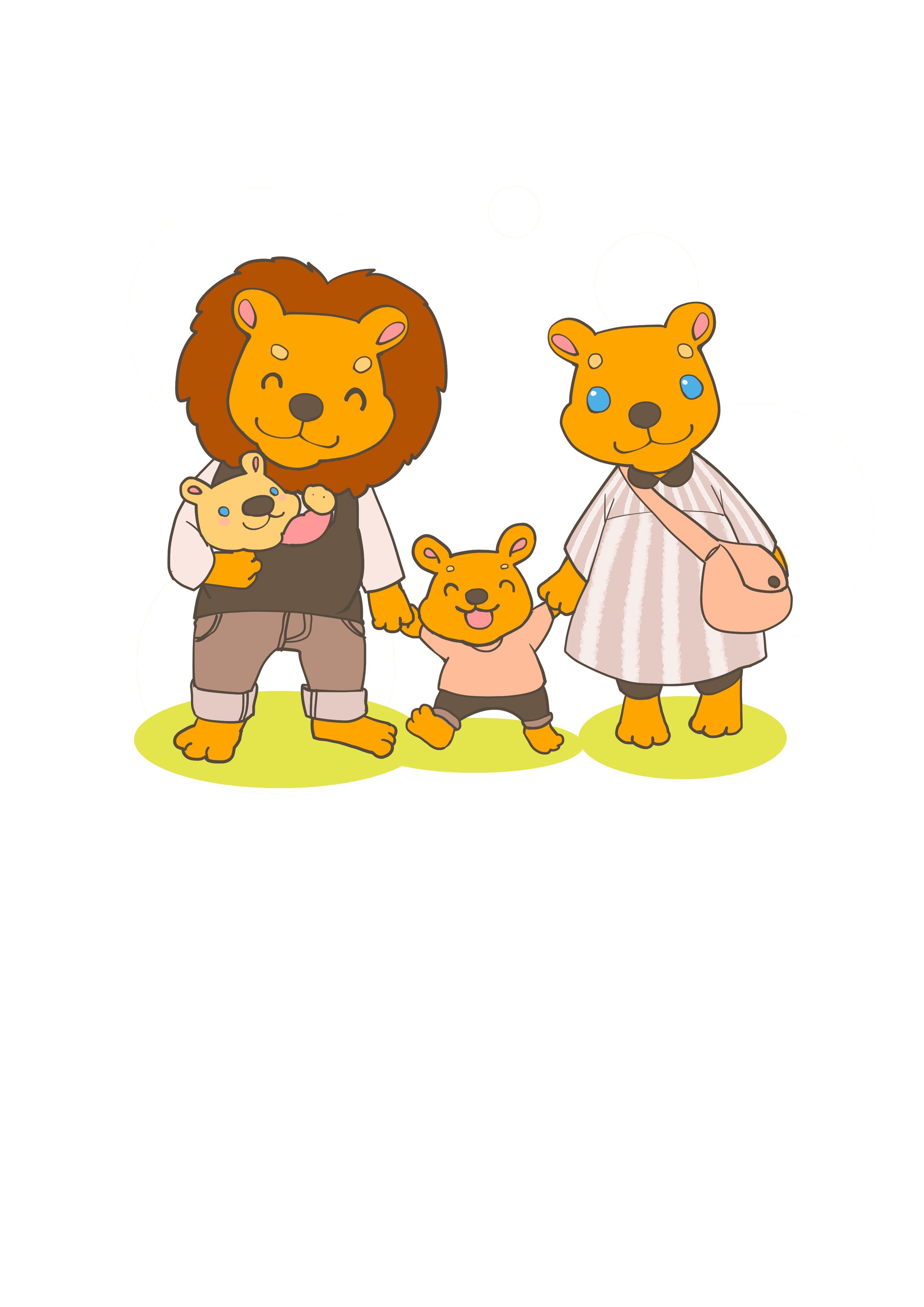動物やディフォルメされたイラスト-1