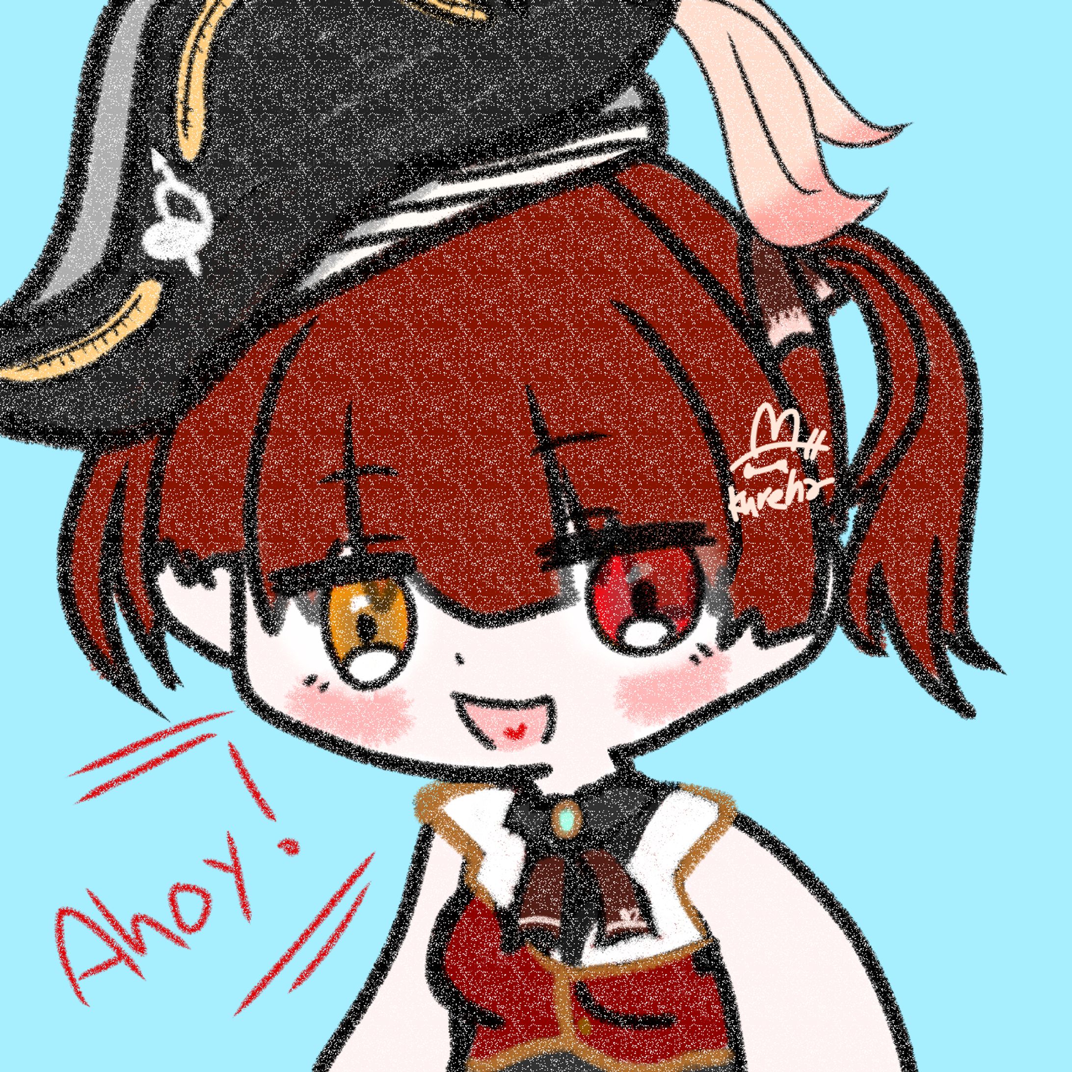 宝鐘マリン様(ファンアート)-1