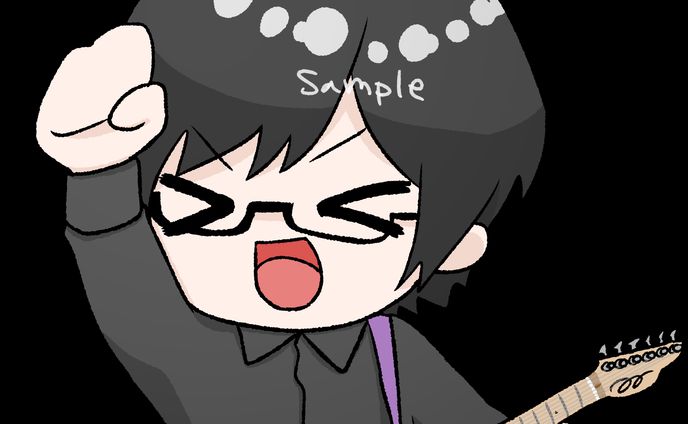 ジミー様活動用SDイラスト素材