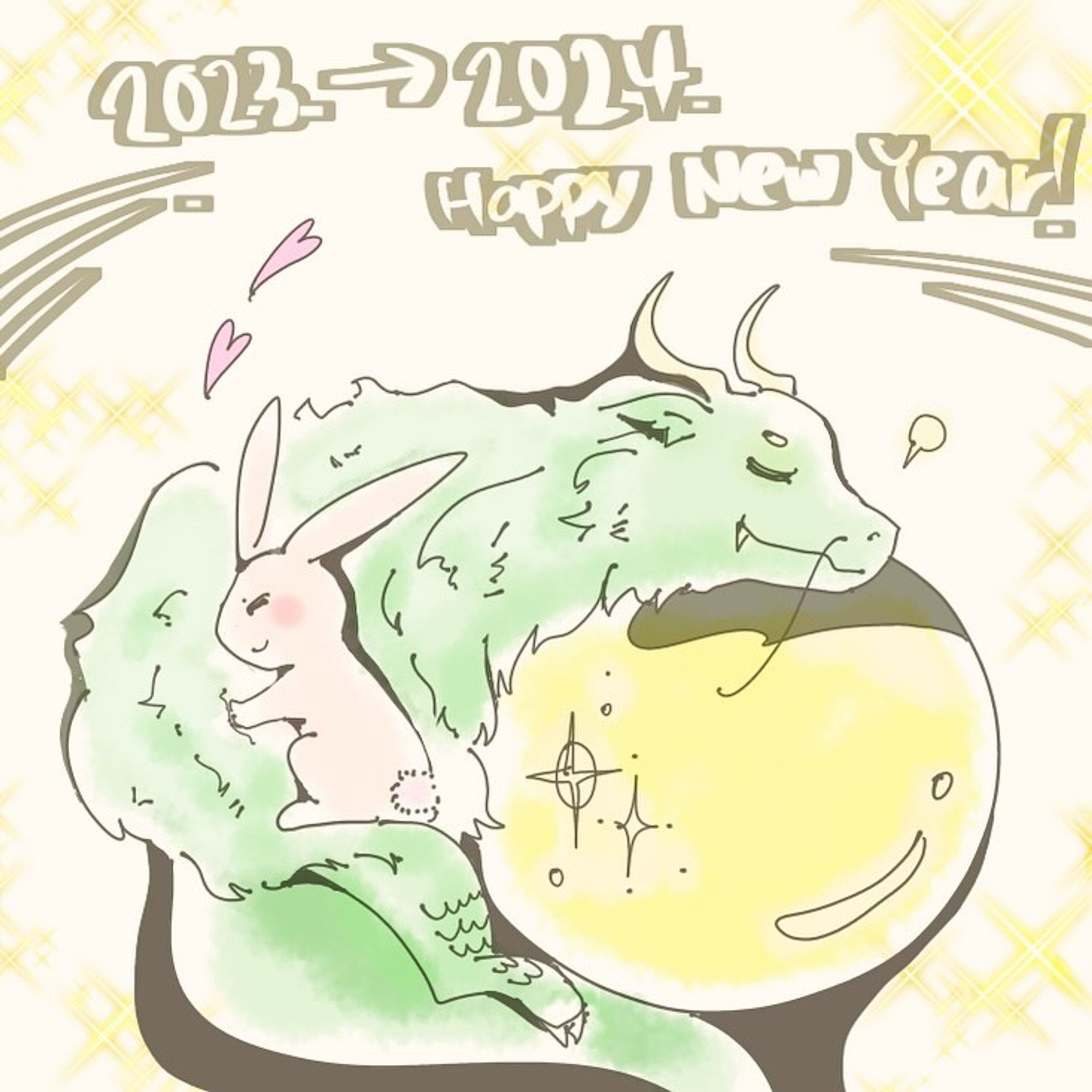 今年もお世話になりました2023🐰-1