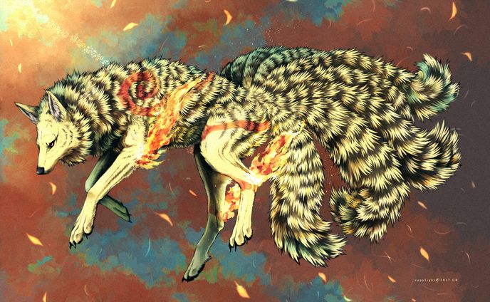 狐ベース【創作動物】
