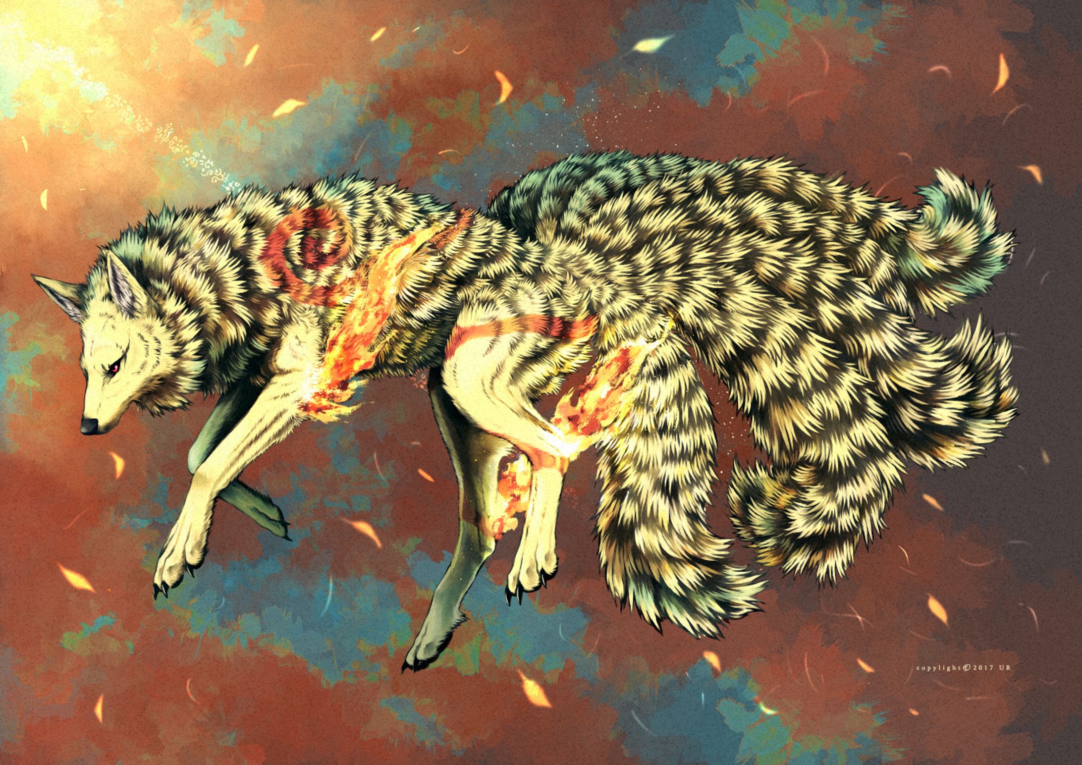 狐ベース【創作動物】-1