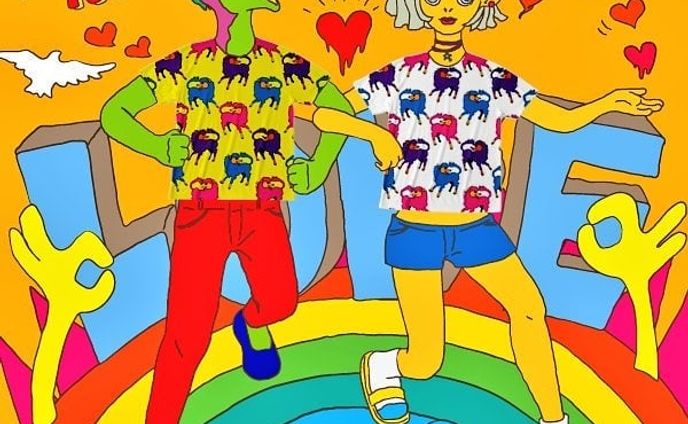 【只今TシャツSALE中💜】
・
『犬的なやつ』のフルグラフィックTシャツ💖
・
■スズリのショップで販売中🌟
・
他にも色々Tシャツあるよ🌈💕
・
#sale#ファッション#boy#girl#date#セール#fashion#animal
#illustrator#イラストレーター#illustration#イラスト#一个例证#일러스트#絵#picture#cheblo
#キャラクター#캐릭터#character#Tシャツ#tshirt#ストリート#ストリートファッション#colorful#street#music#rock#happy#couple