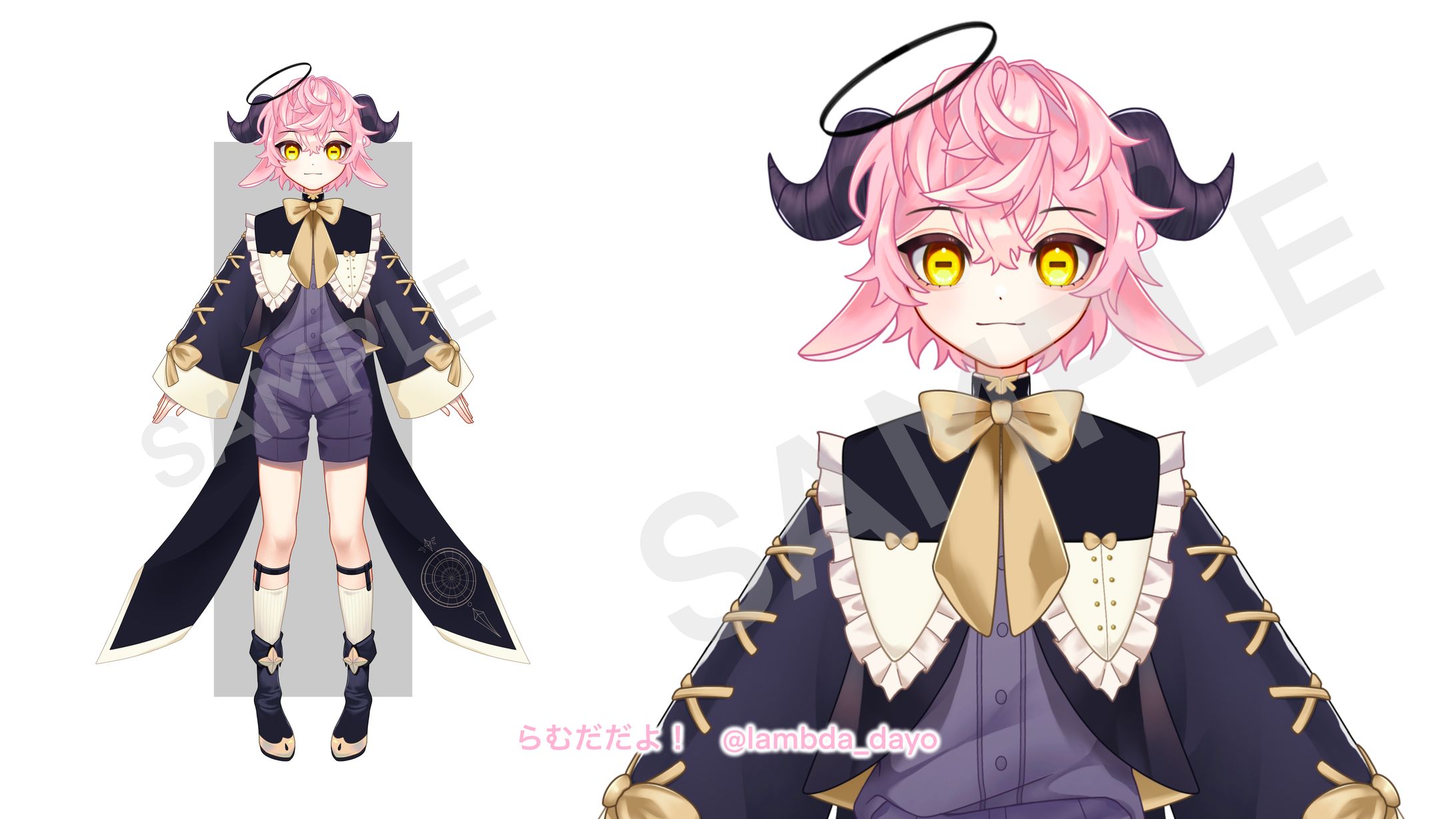 【立ち絵】らむだ 通常衣装-1