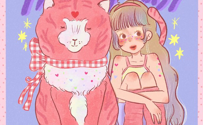 女の子イラスト