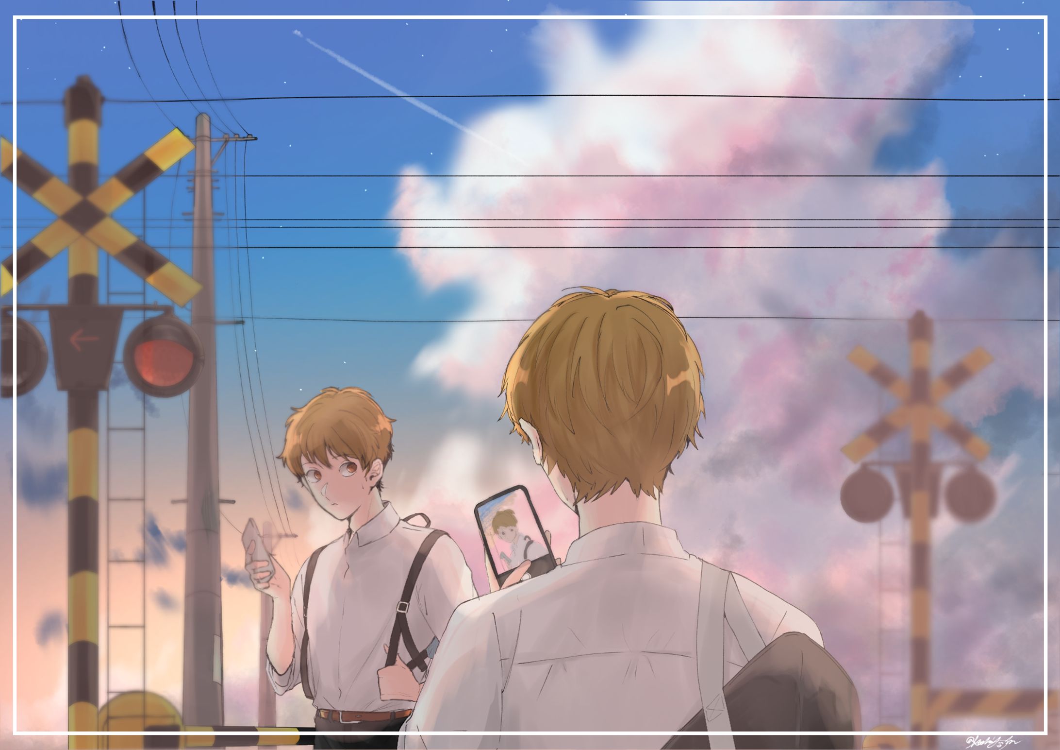 夕焼け空-1