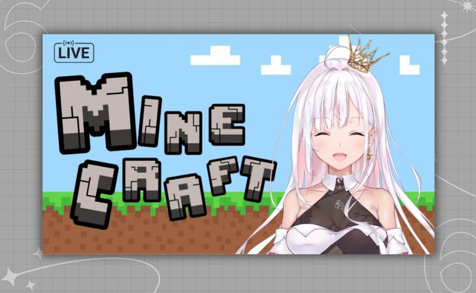 マインクラフト用 サムネテンプレ