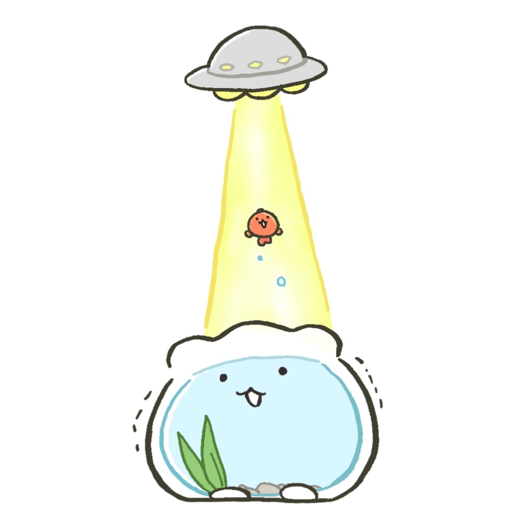 金魚鉢ちゃん達