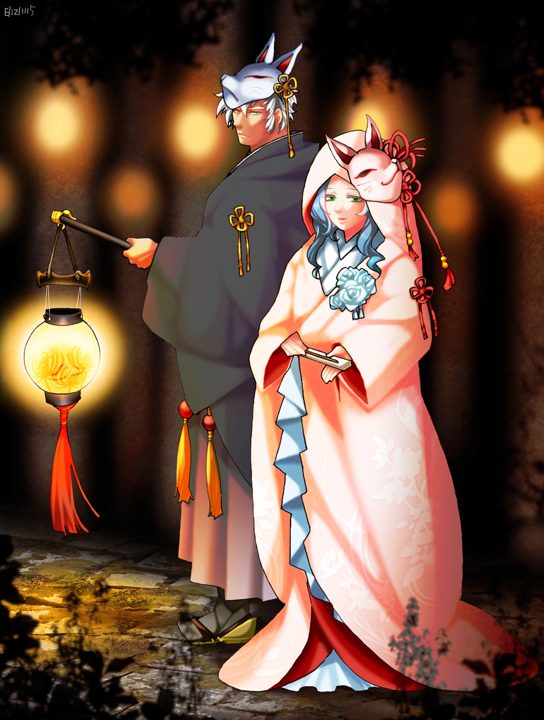 デザイン参考集：衣装／和装-1