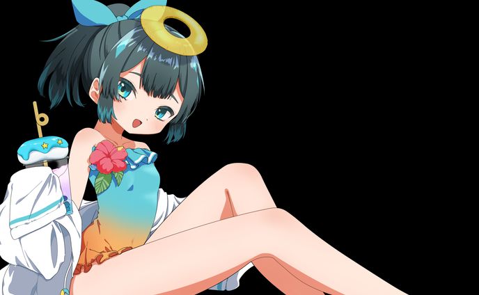 無常りんり　「Pon De Beach」歌ってみたイラスト