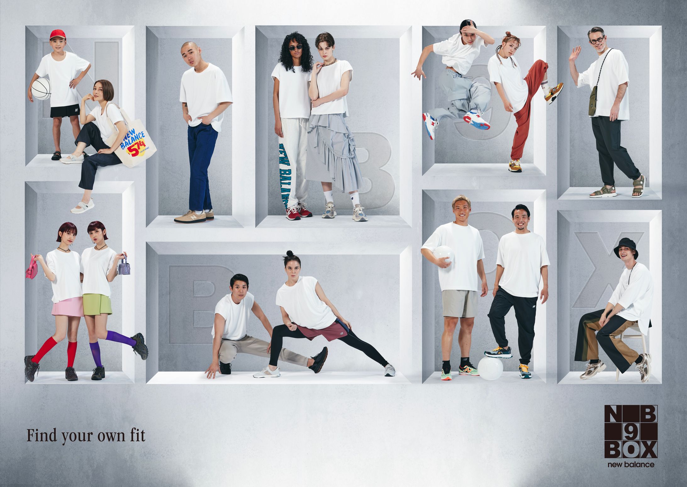 NEW BALANCE　Find your own fit-1