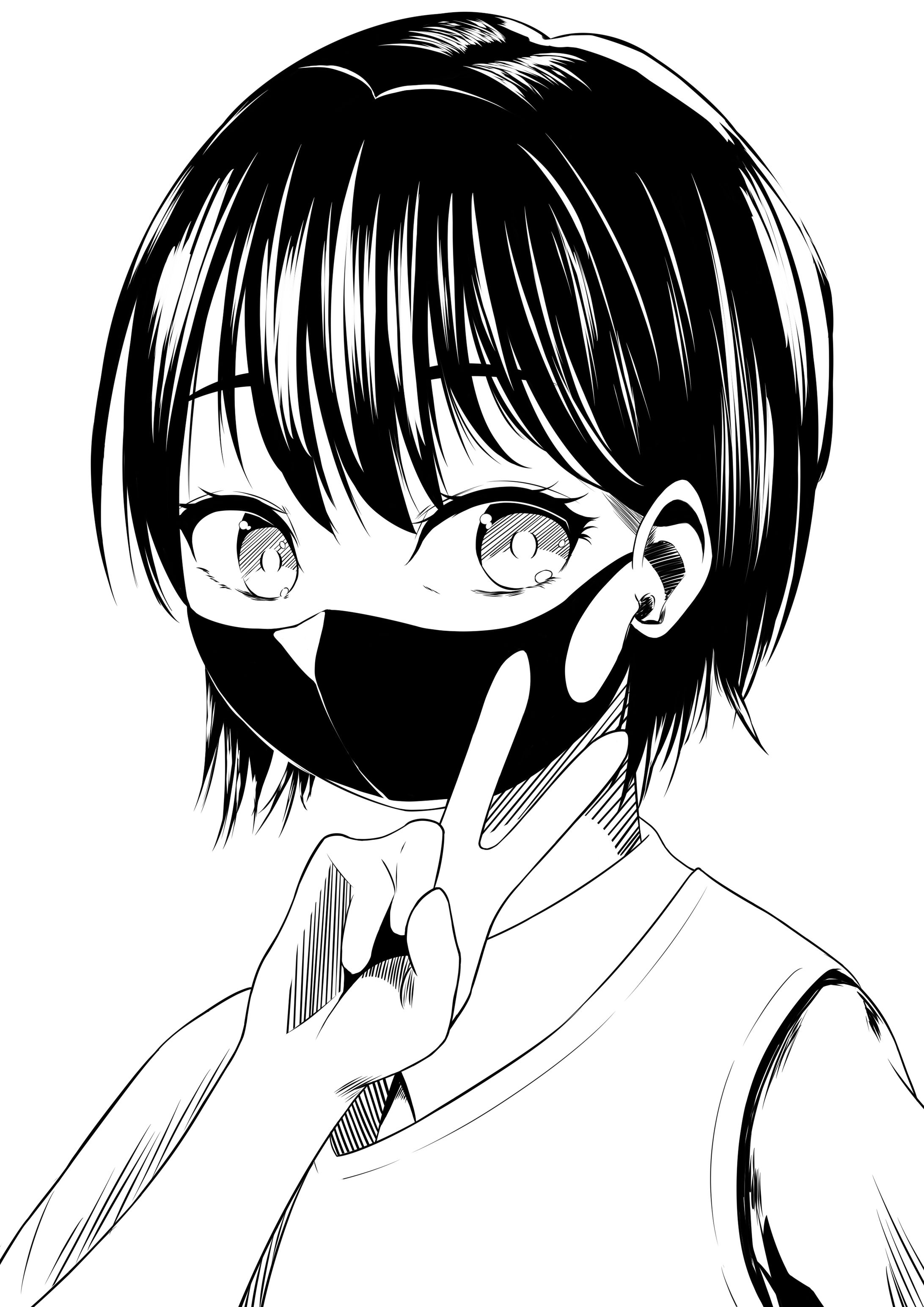 モノクロ練習-1