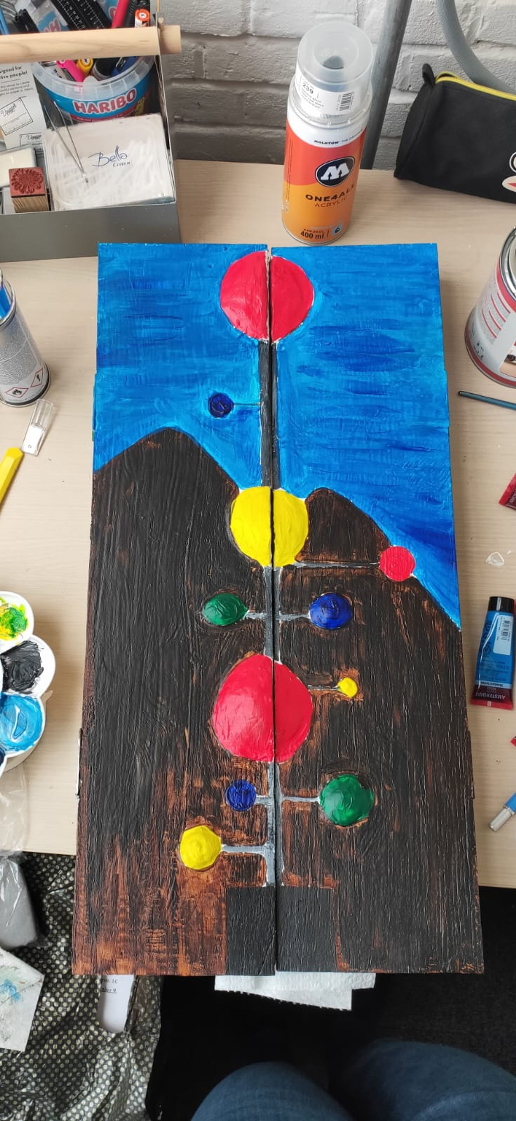 3D Triptych Inspired by César Manrique-1