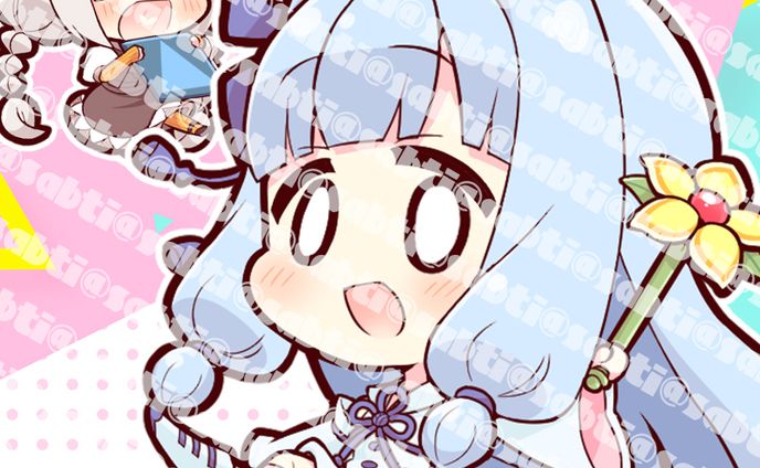 葵ちゃんとあかりちゃん