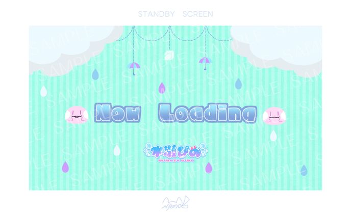 水瀬ぴの様　待機画面