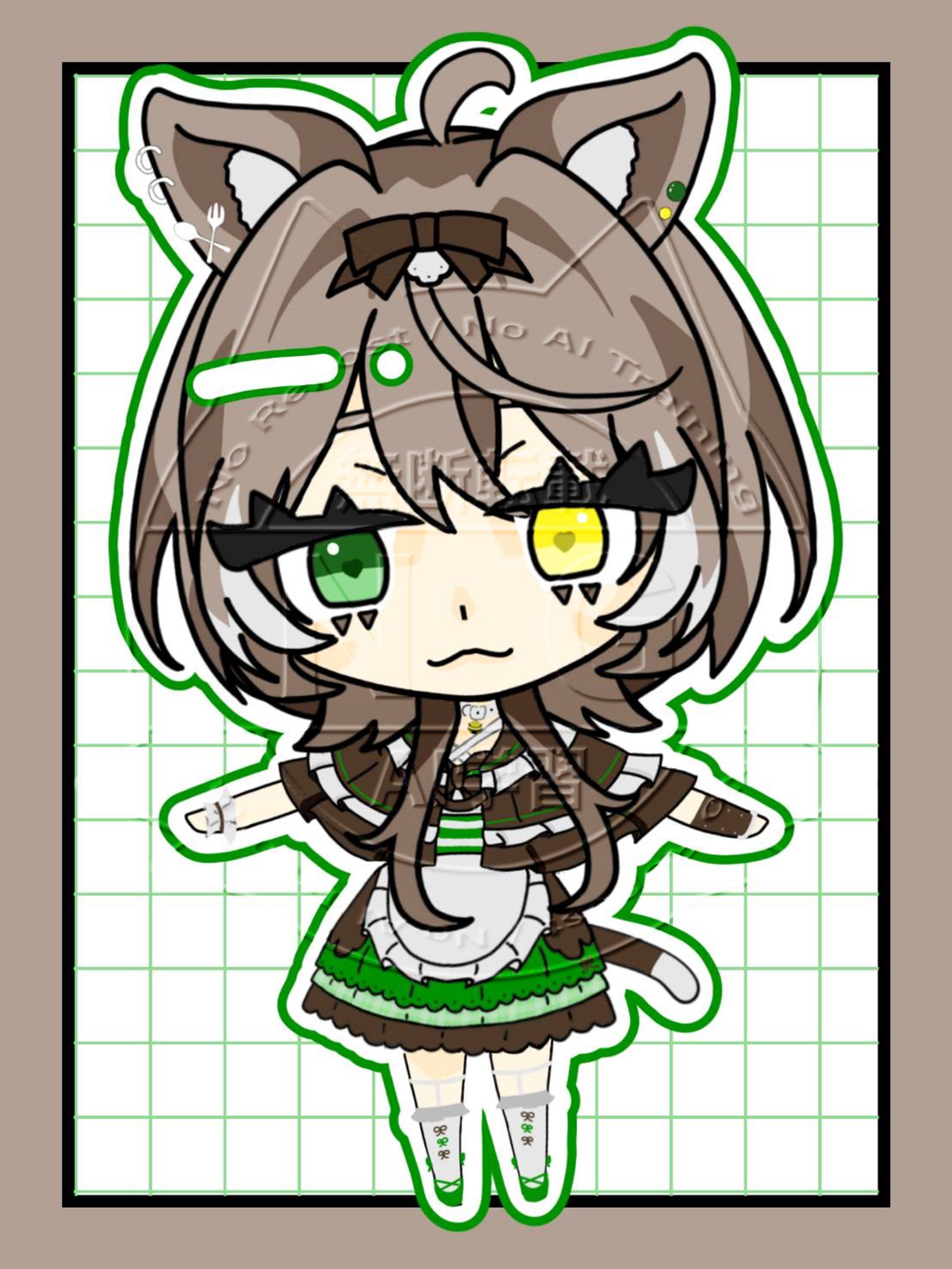 【デフォルメ】 立ち絵 依頼-1