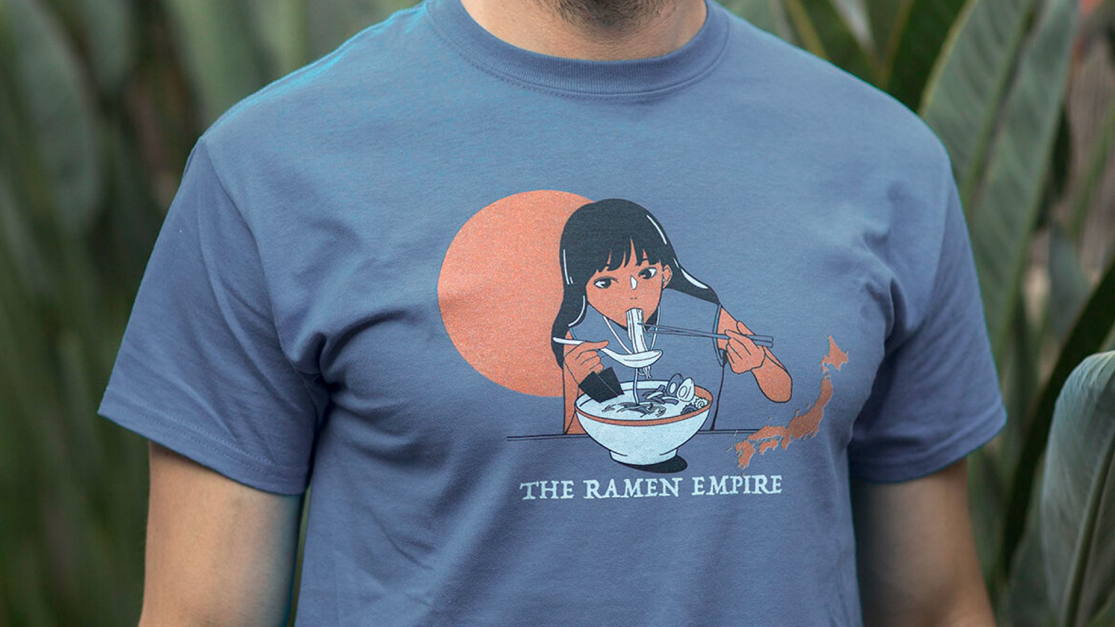 2020.8 LAU ZOO『The Ramen Empire』Tシャツイラスト制作-1