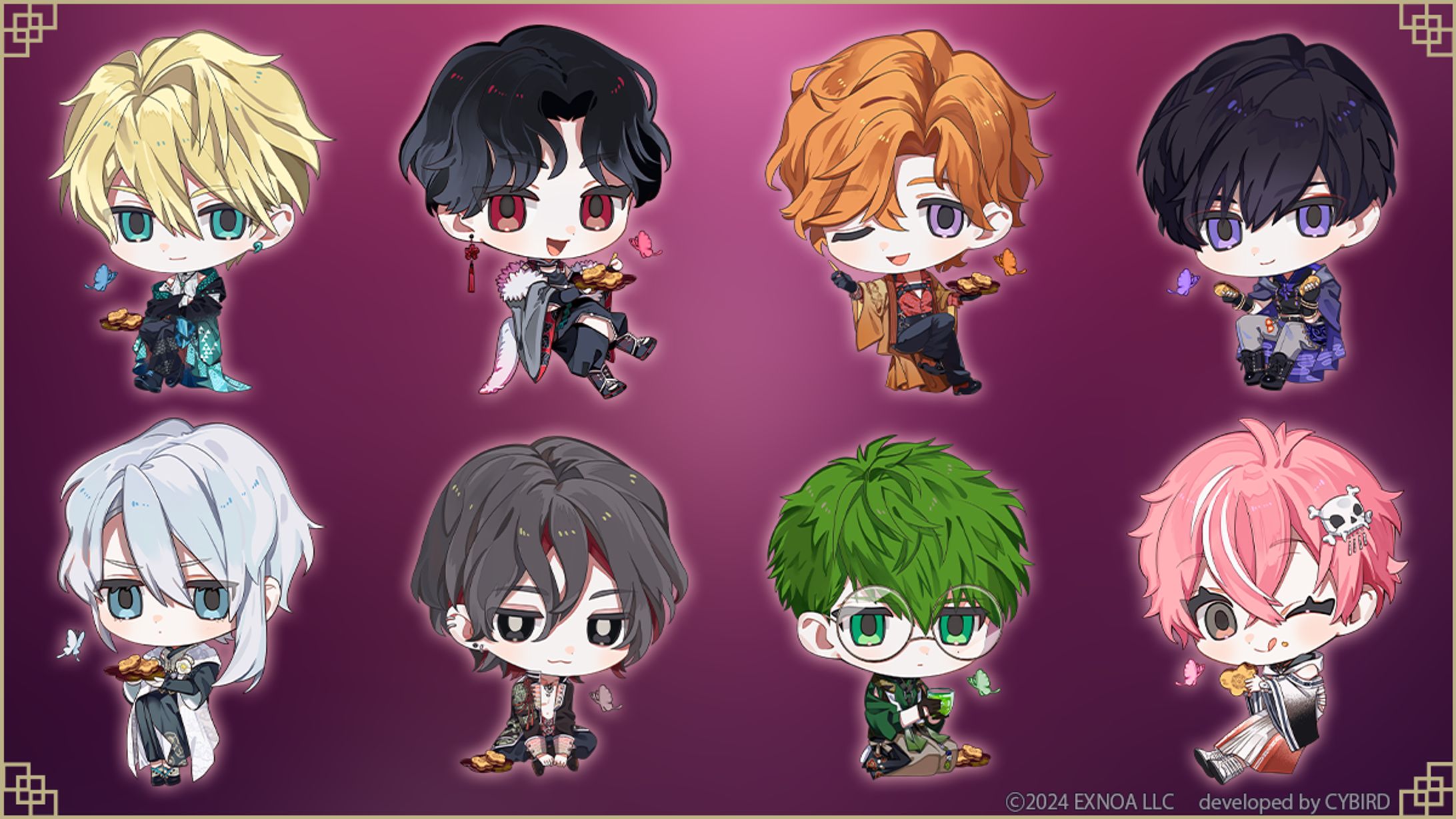 【お仕事】誕生日用デフォルメイラスト-1