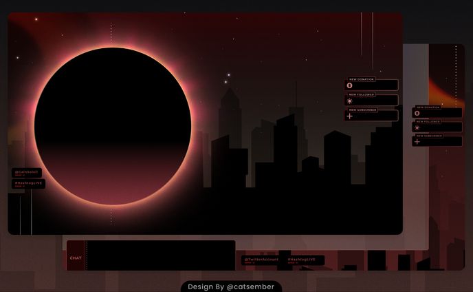 VTuber Overlays Design