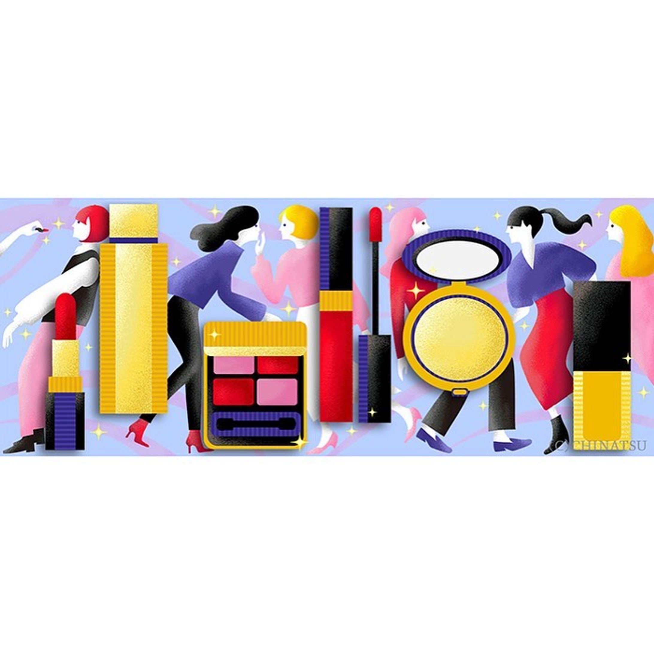 ビューティ イラスト-1