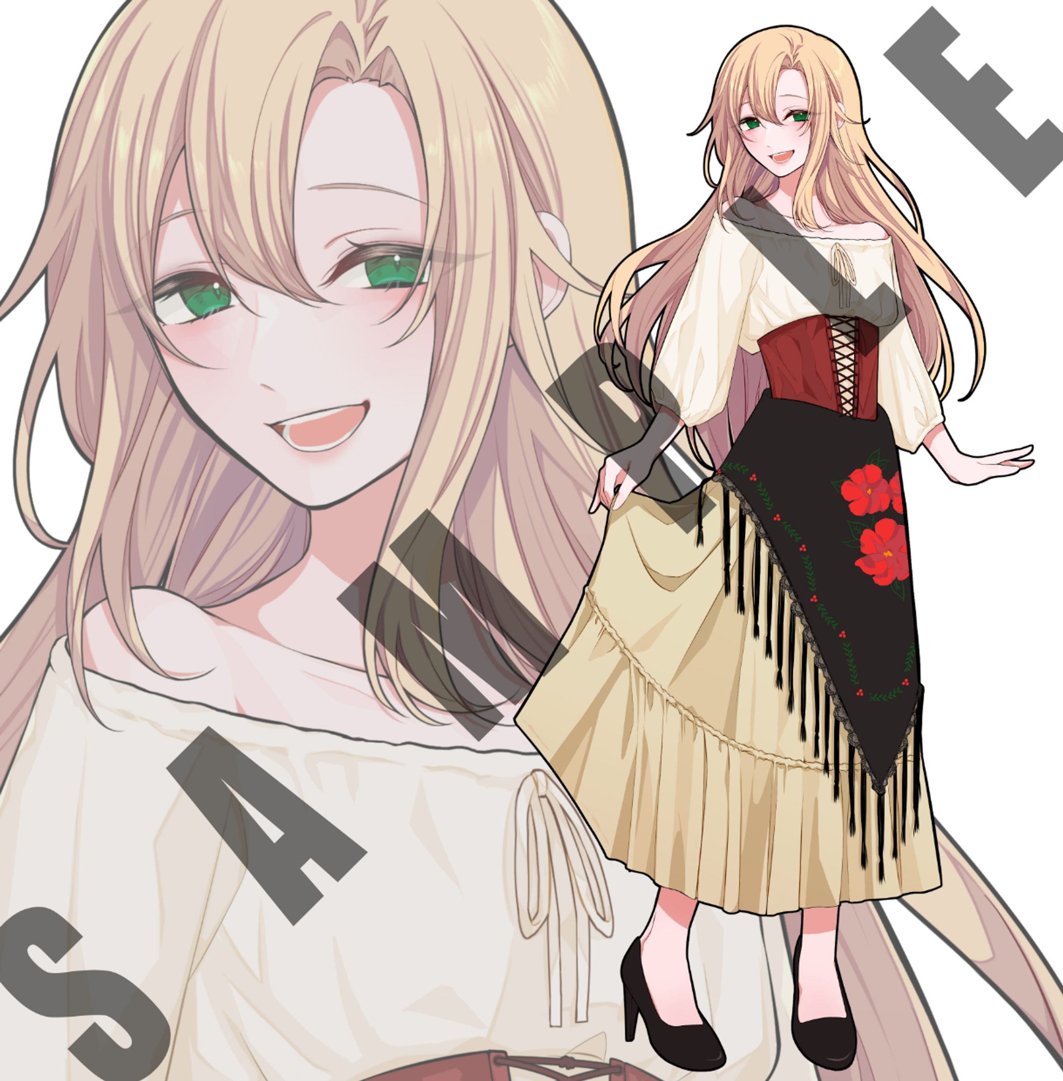 ご依頼絵▲TRPG用立ち絵-1