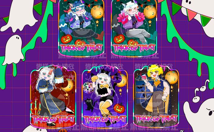 季節の量産企画イラストなど