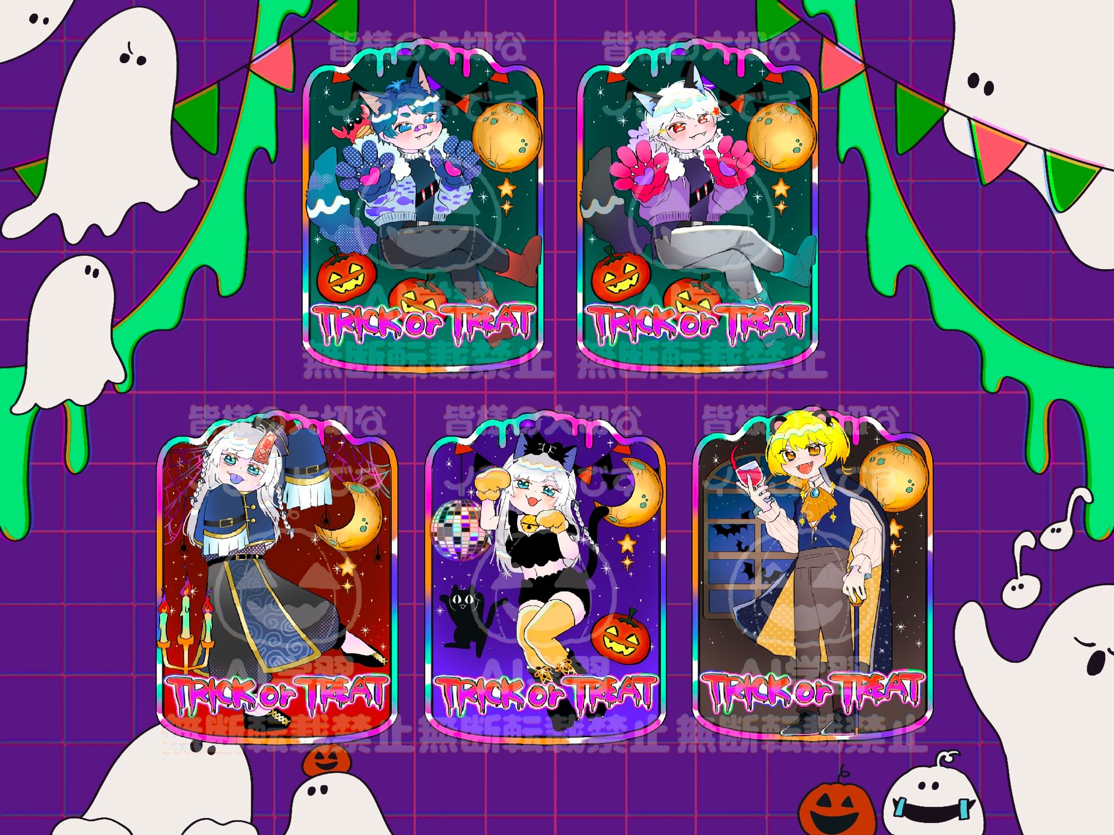 季節の量産企画イラストなど-1