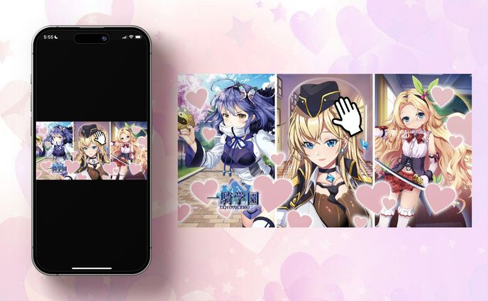 【広告バナー】ゲーム業界🎮_キャラクター訴求