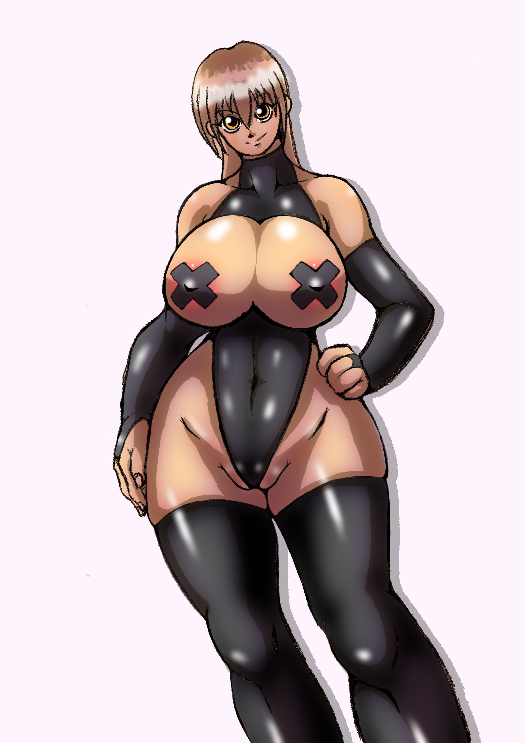 ボンデージおっぱい黒-1