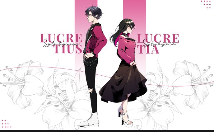 Lucretia & Lucretius Character card