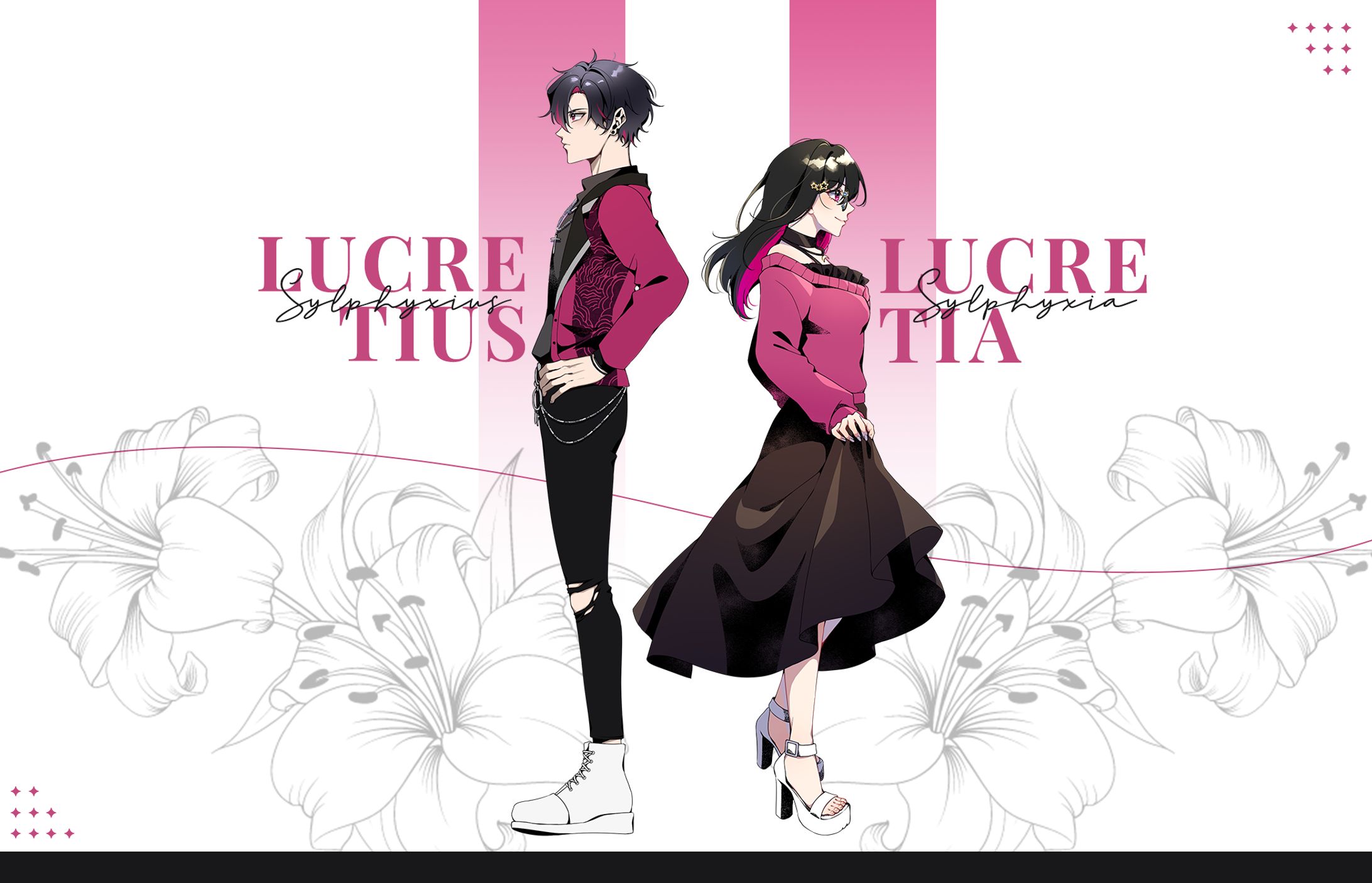 Lucretia & Lucretius Character card-1