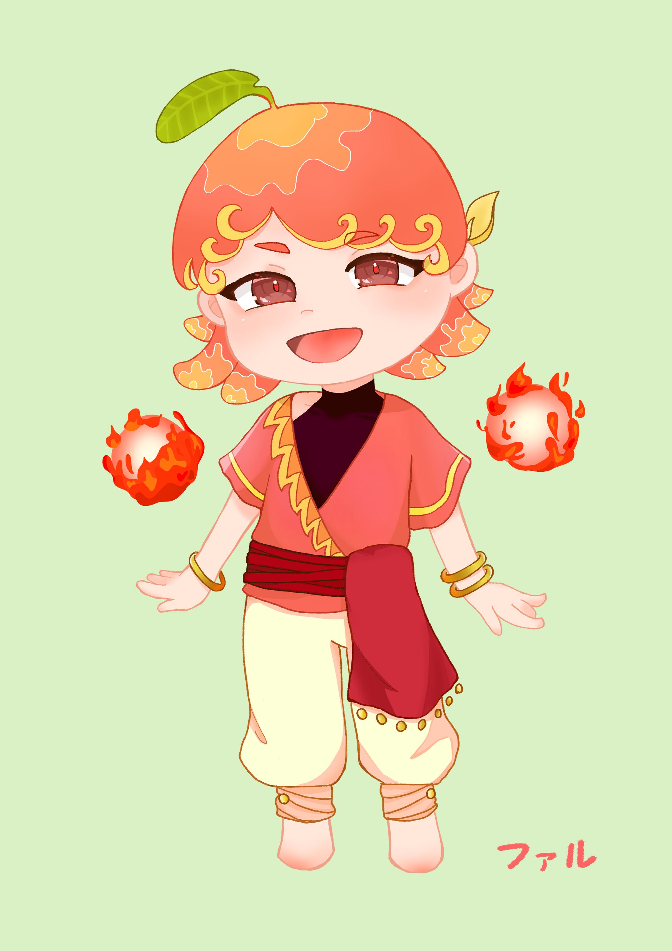 デジタルイラスト_オリキャラ-1