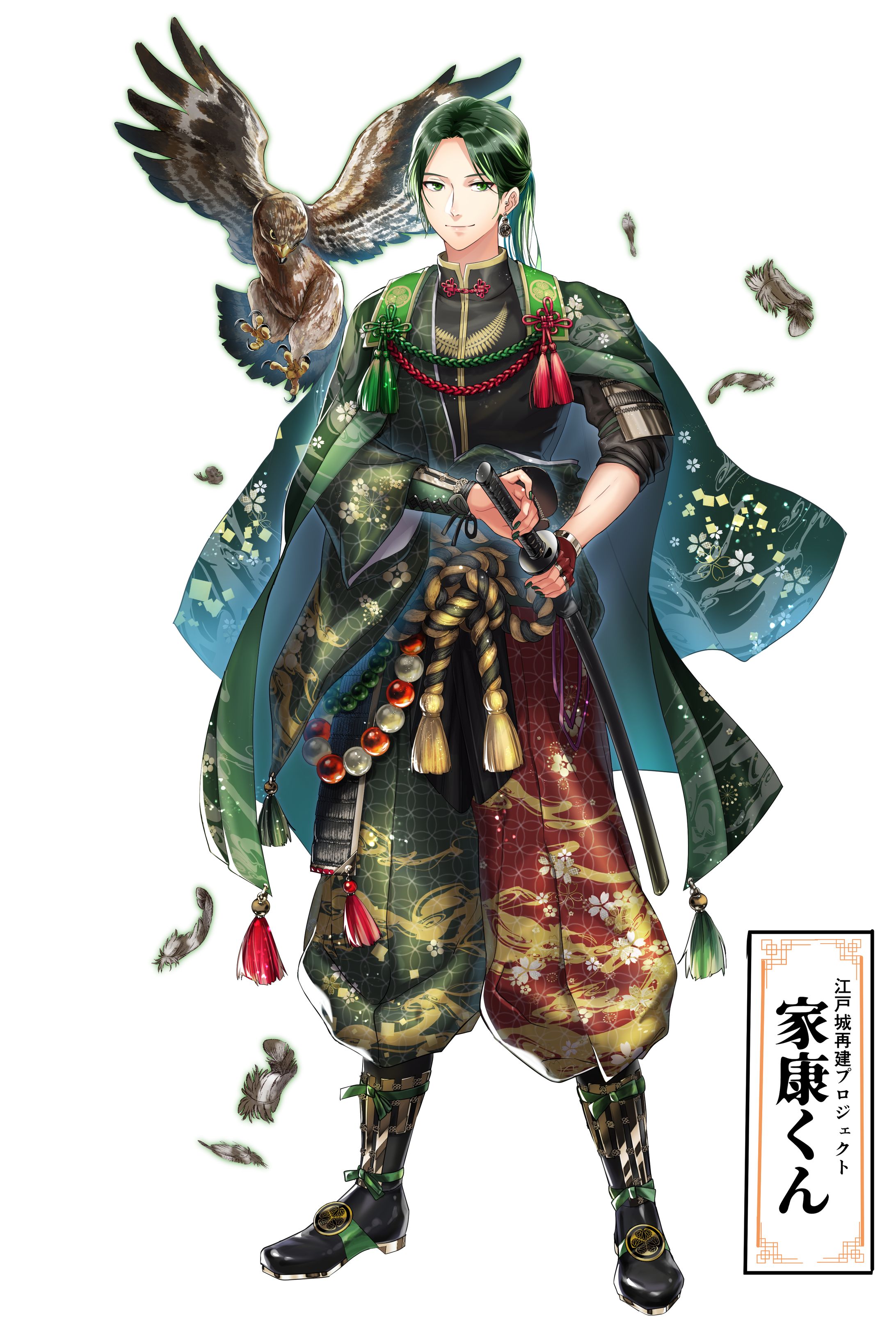 江戸城再建プロジェクトの頭身図とSD図-1