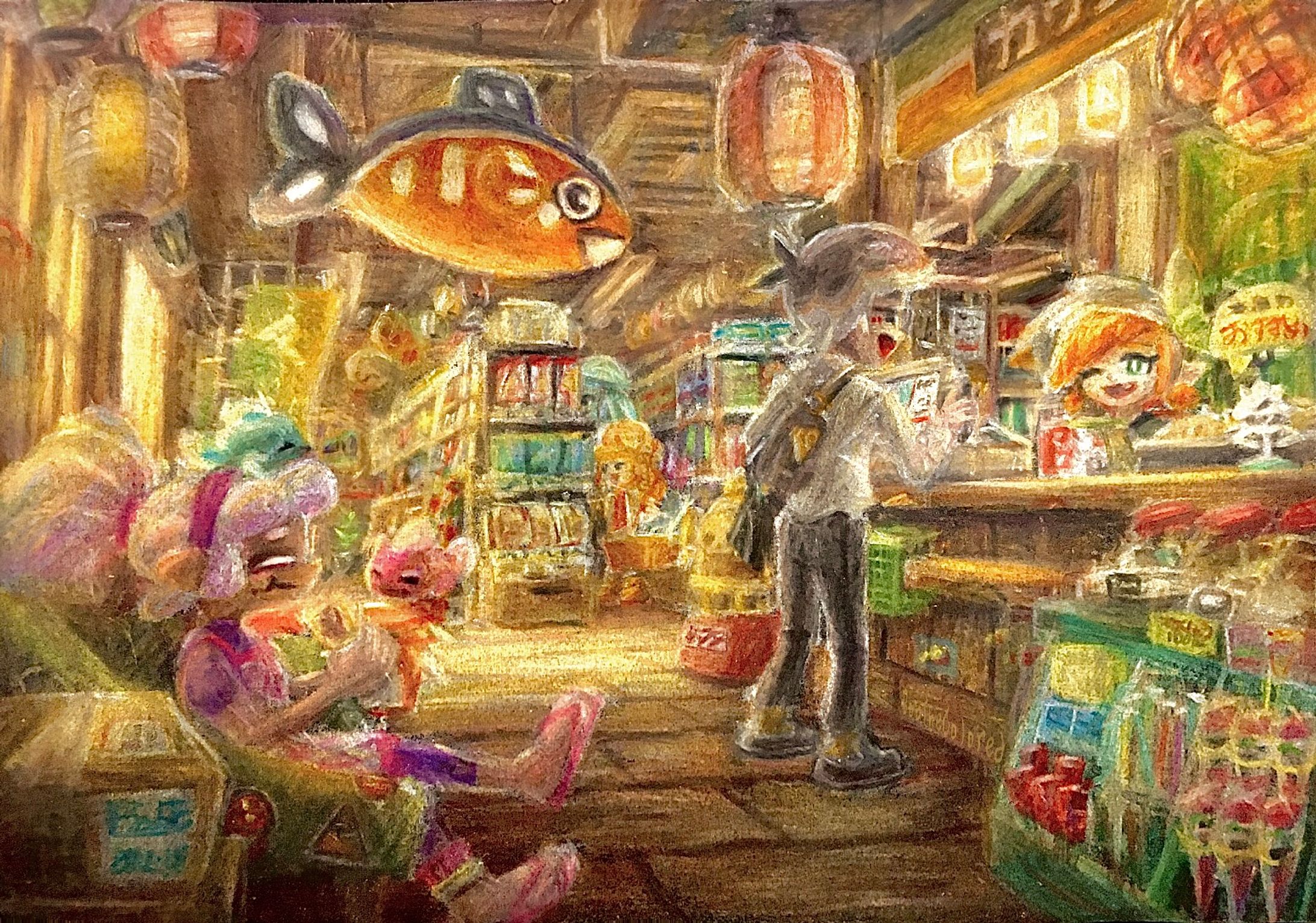 まごころ込めて営業中、冬葉商店 (創作)-1