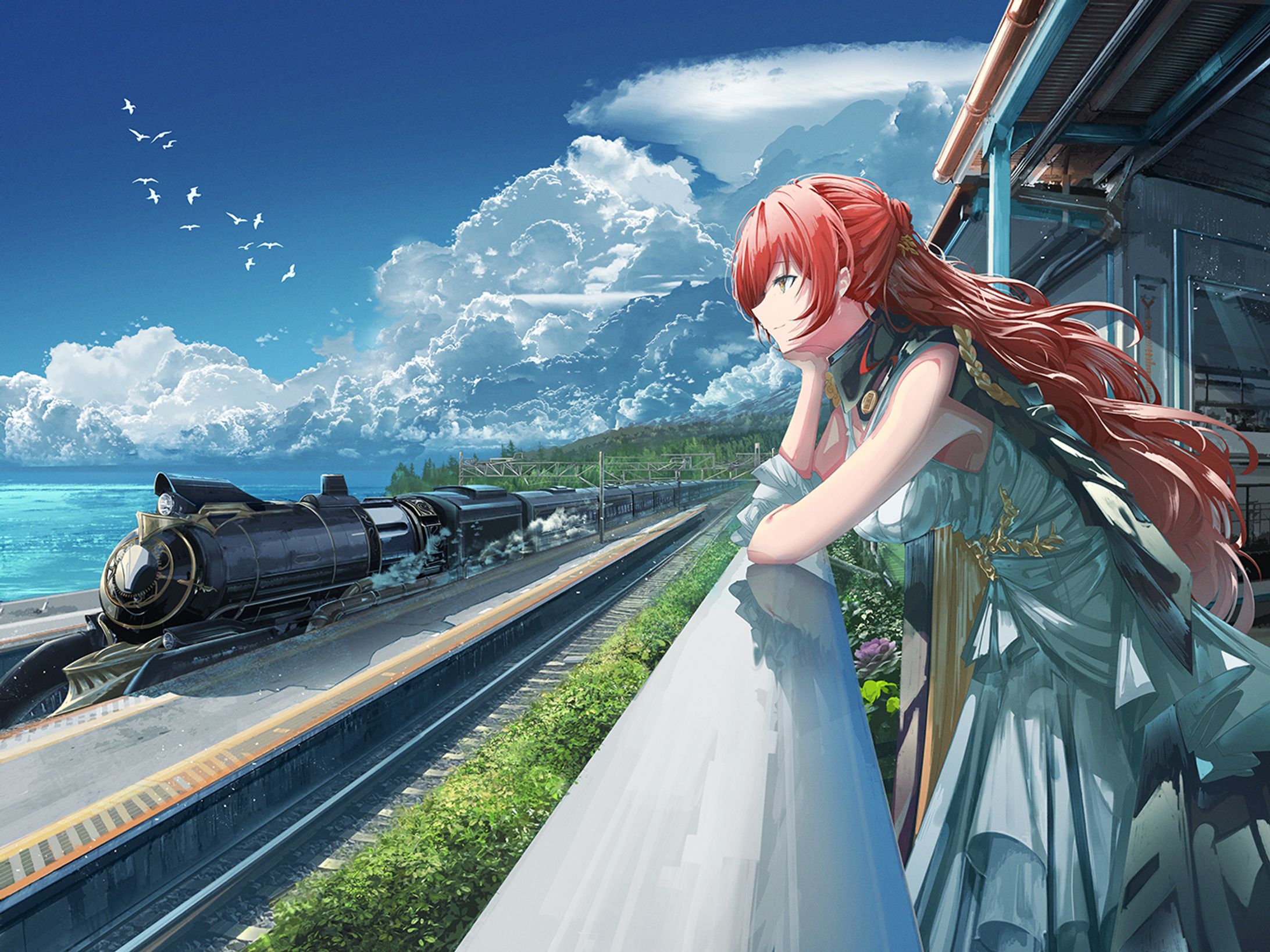 崩壊スターレール　広告イラスト-1