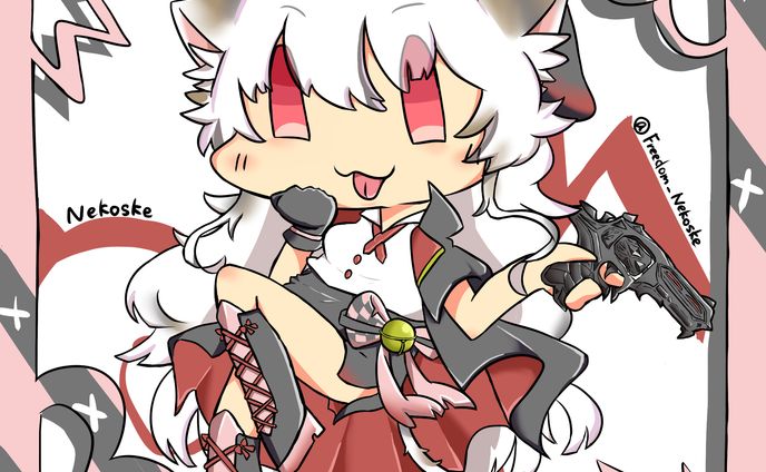 三毛猫なお友達