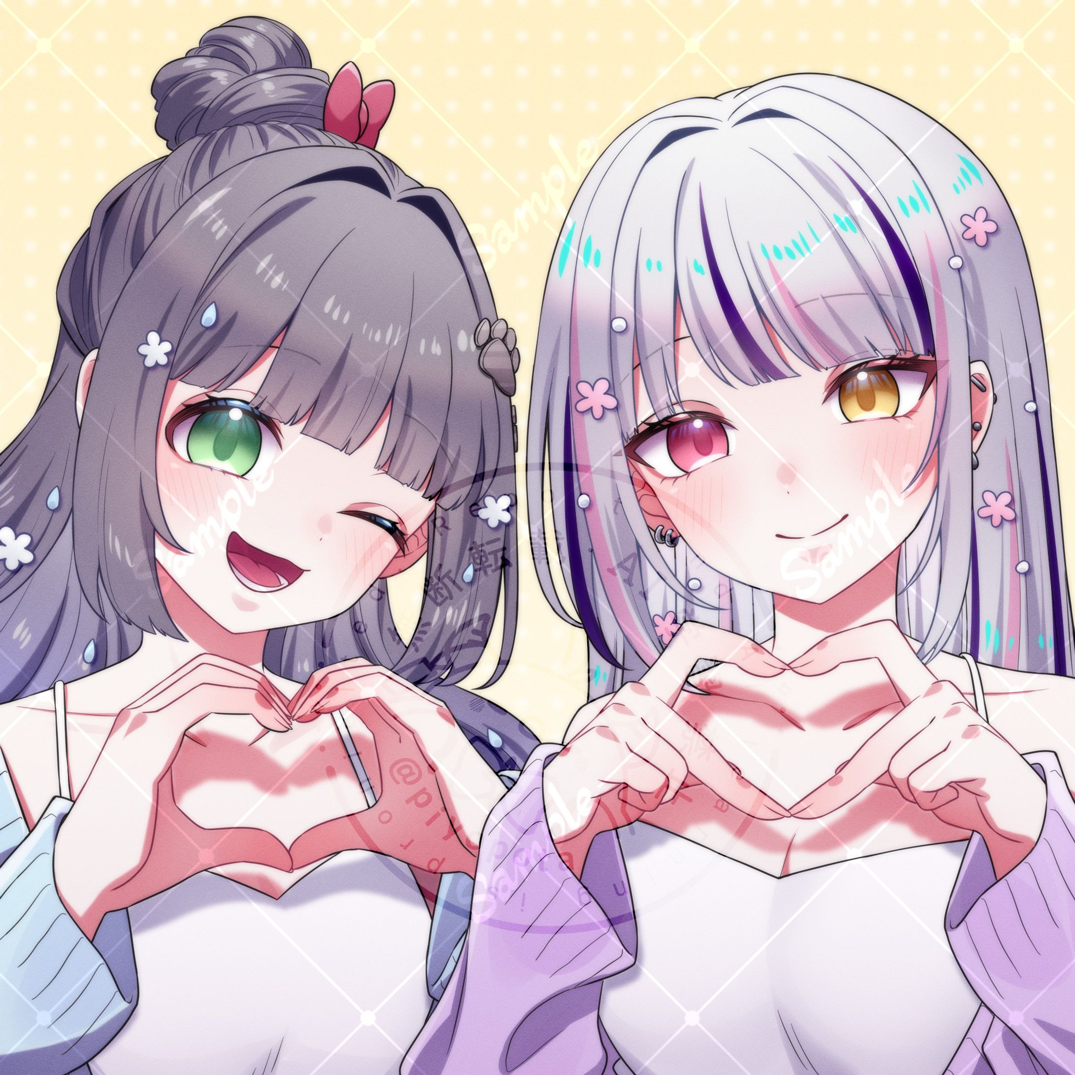 【お仕事】ペア画-1