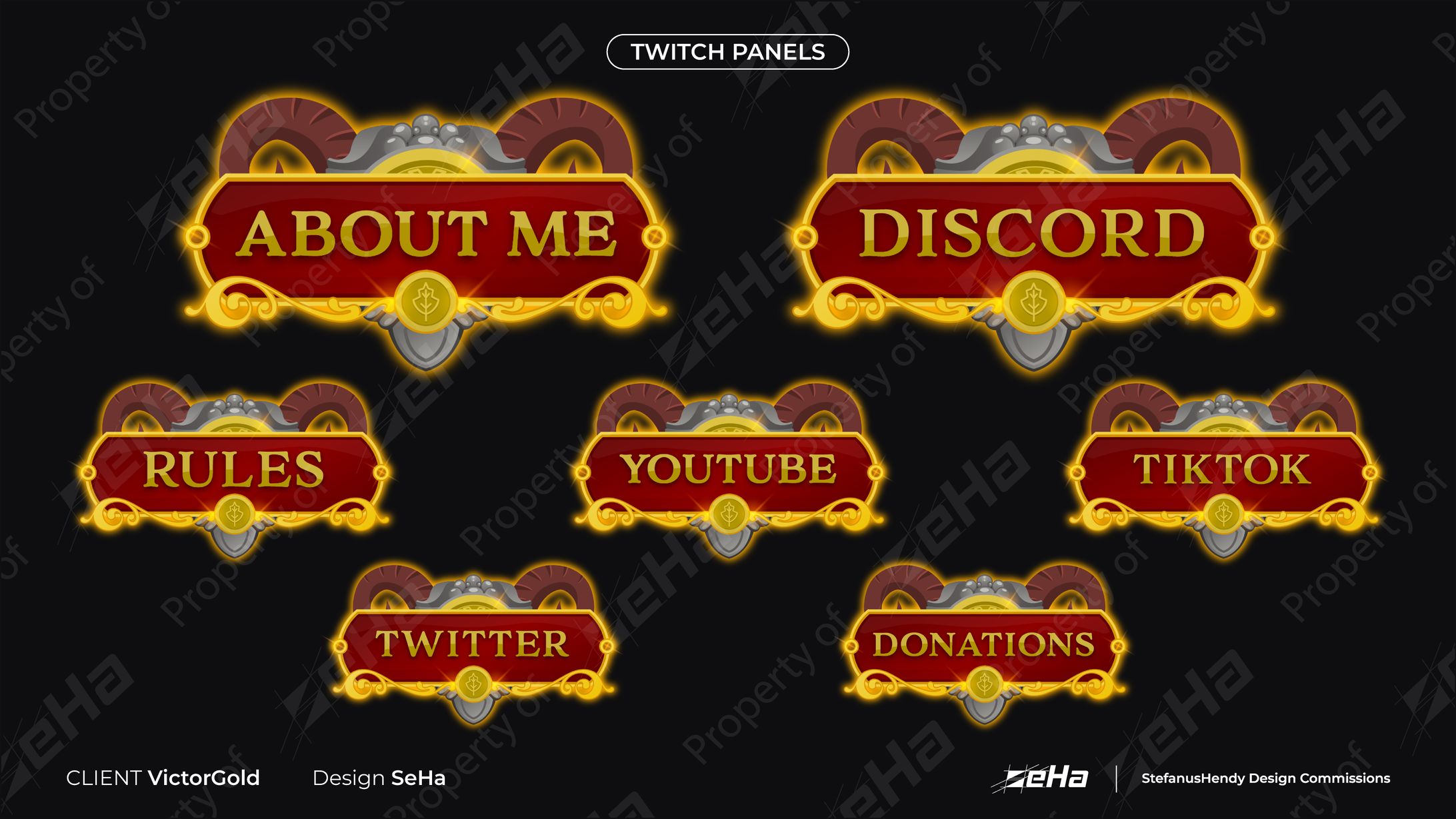 Victor Gold Twitch Panels-1