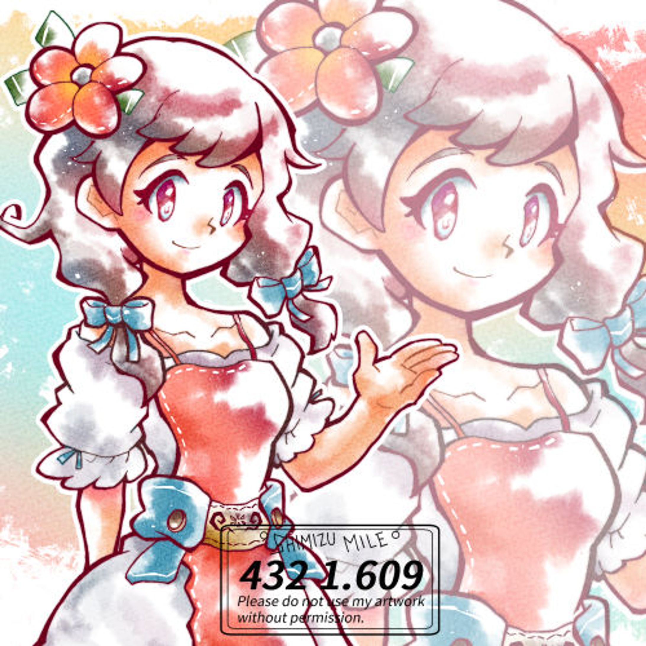創作キャラクターイラスト2024年作-1