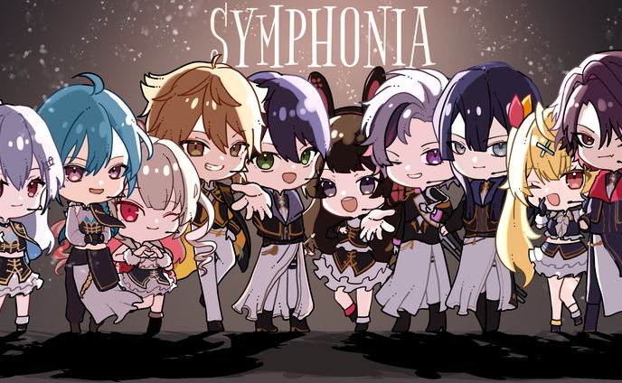 SDキャラ　集合イラスト