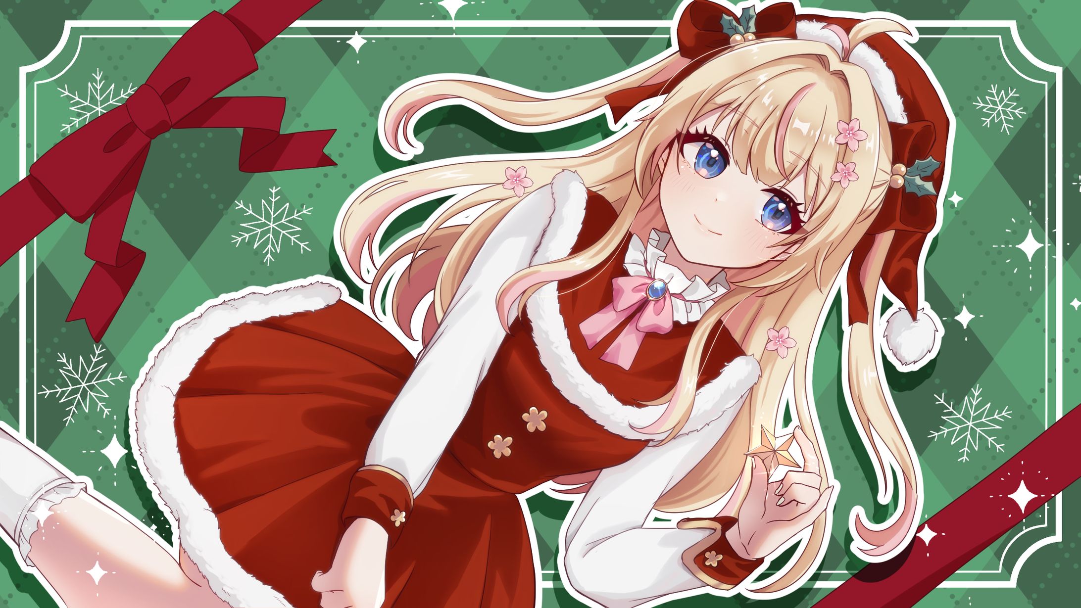 ルピン・ウォーカー様　クリスマス配信イラスト-1