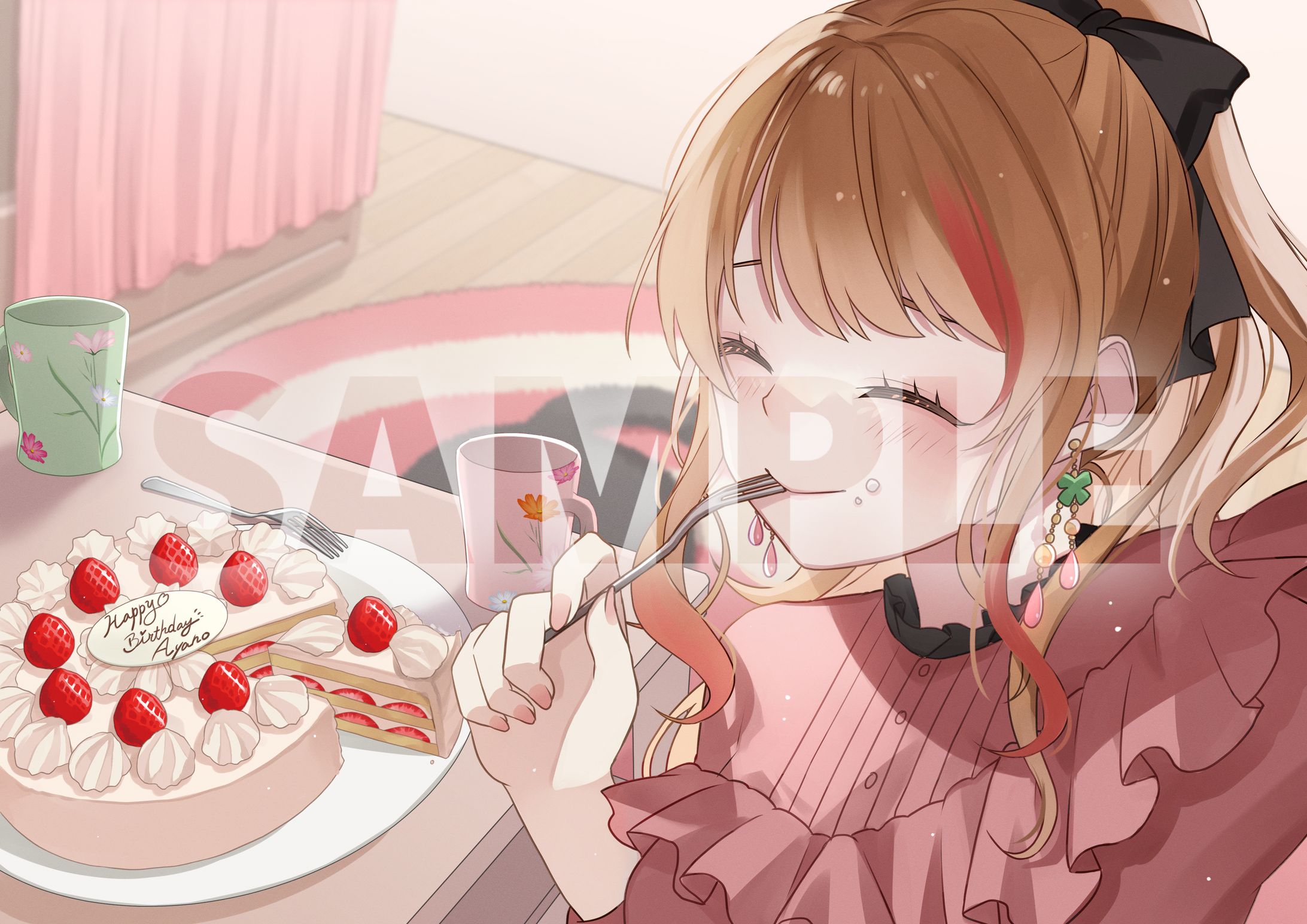 ふじかわあや乃 様 / バースデーグッズイラスト-1