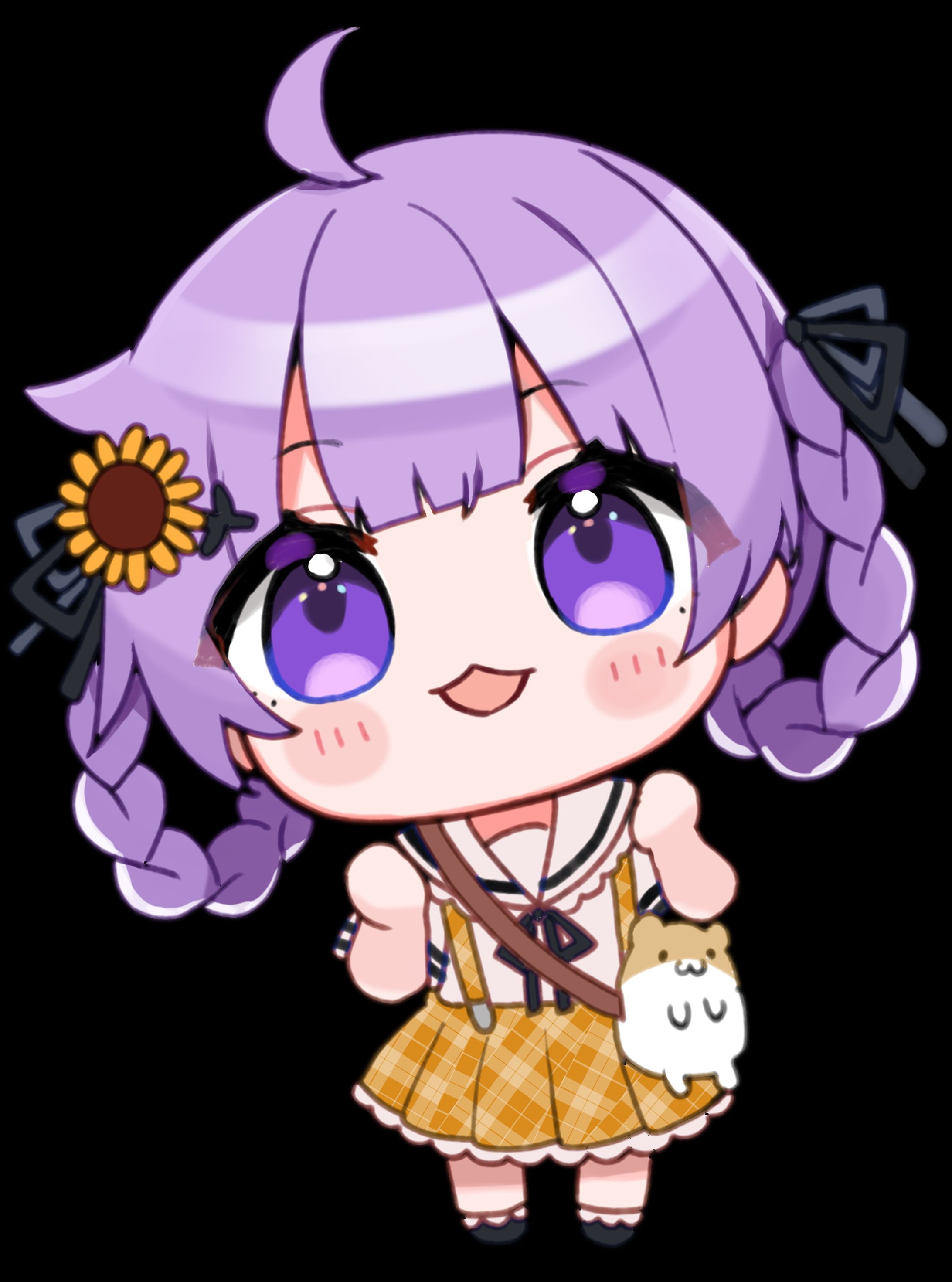 乙夏れい様 れいか様SDイラスト
