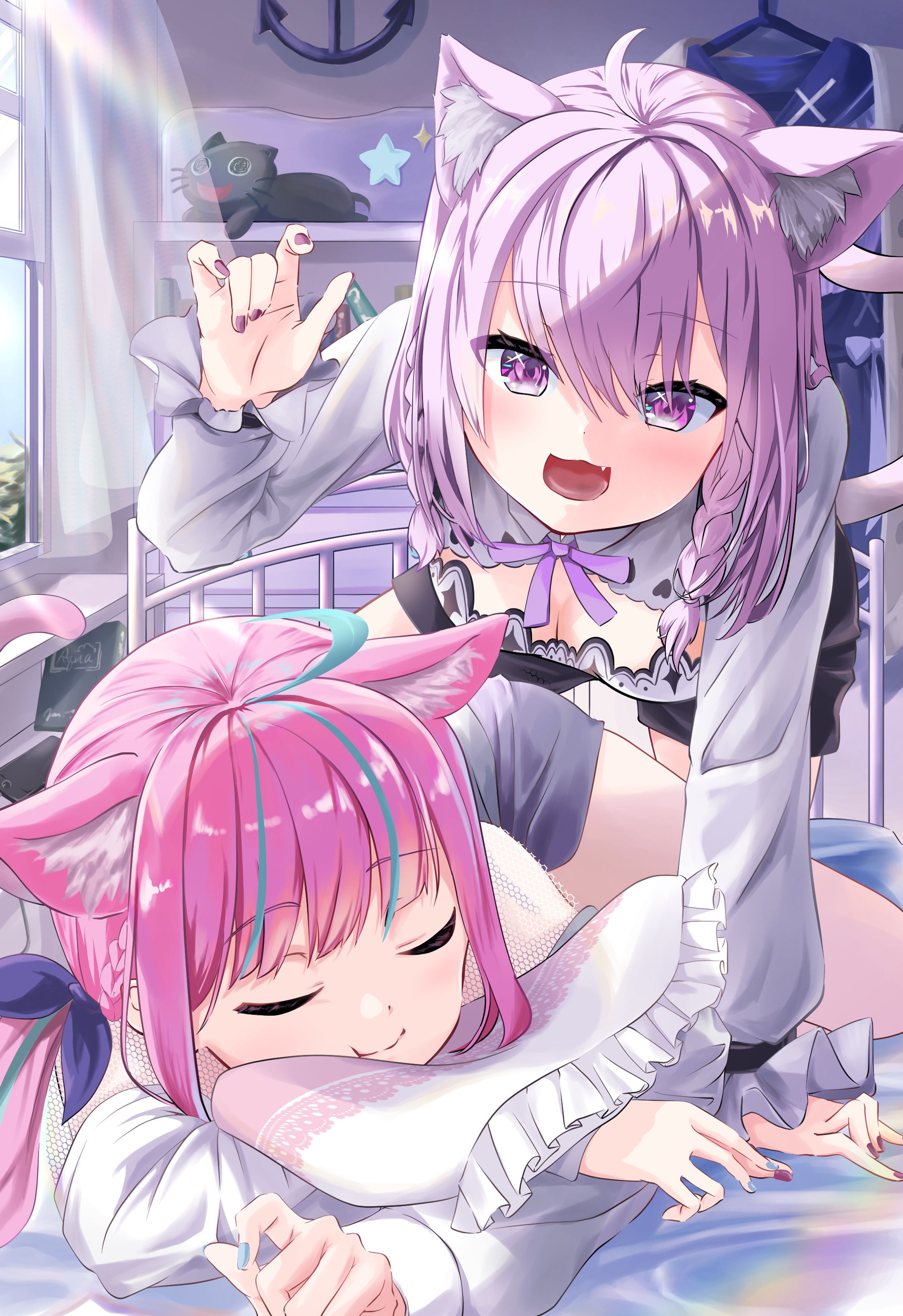ピンク猫×脳内ピンク猫-1