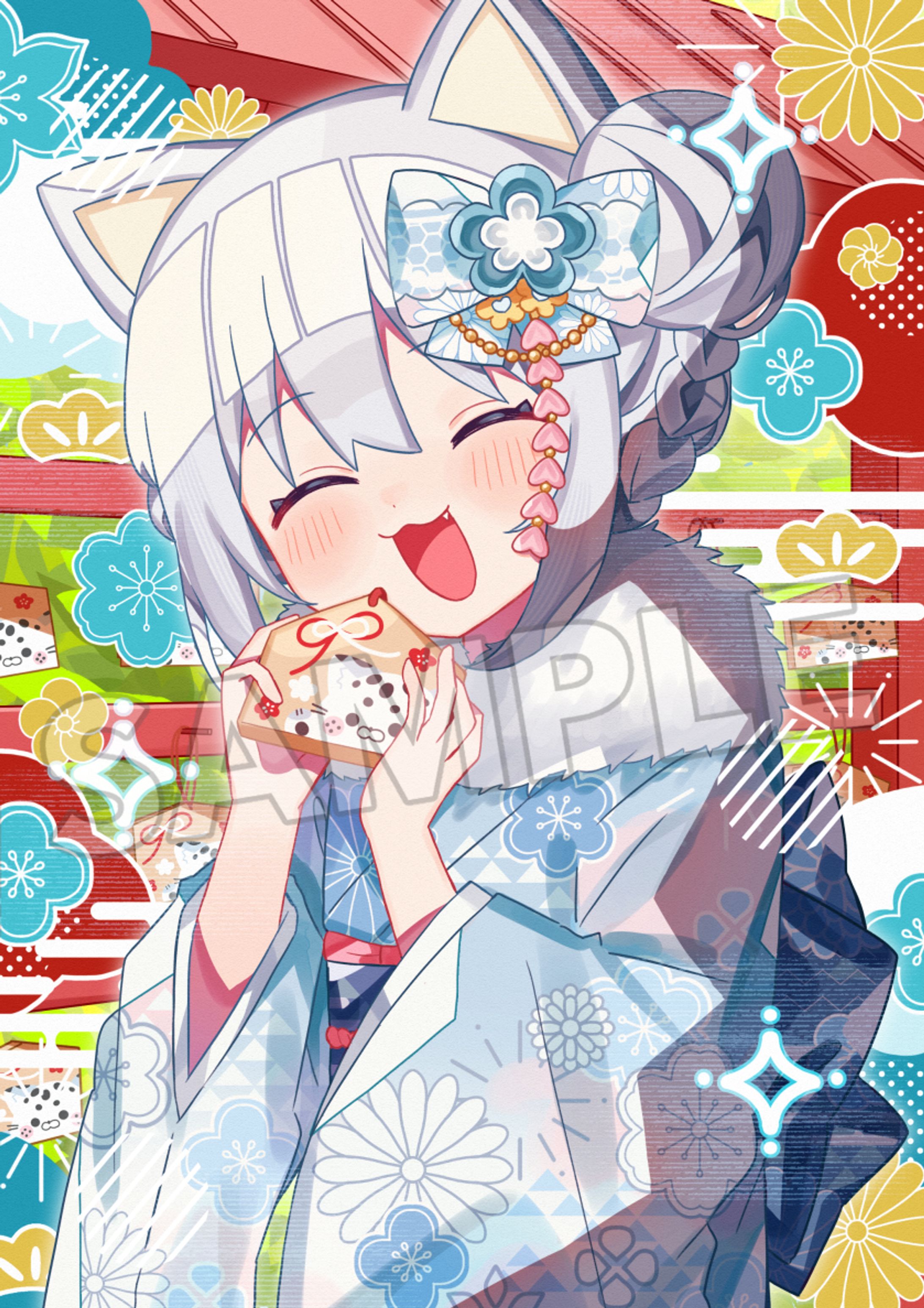 琥珀ねね様 一枚絵-1