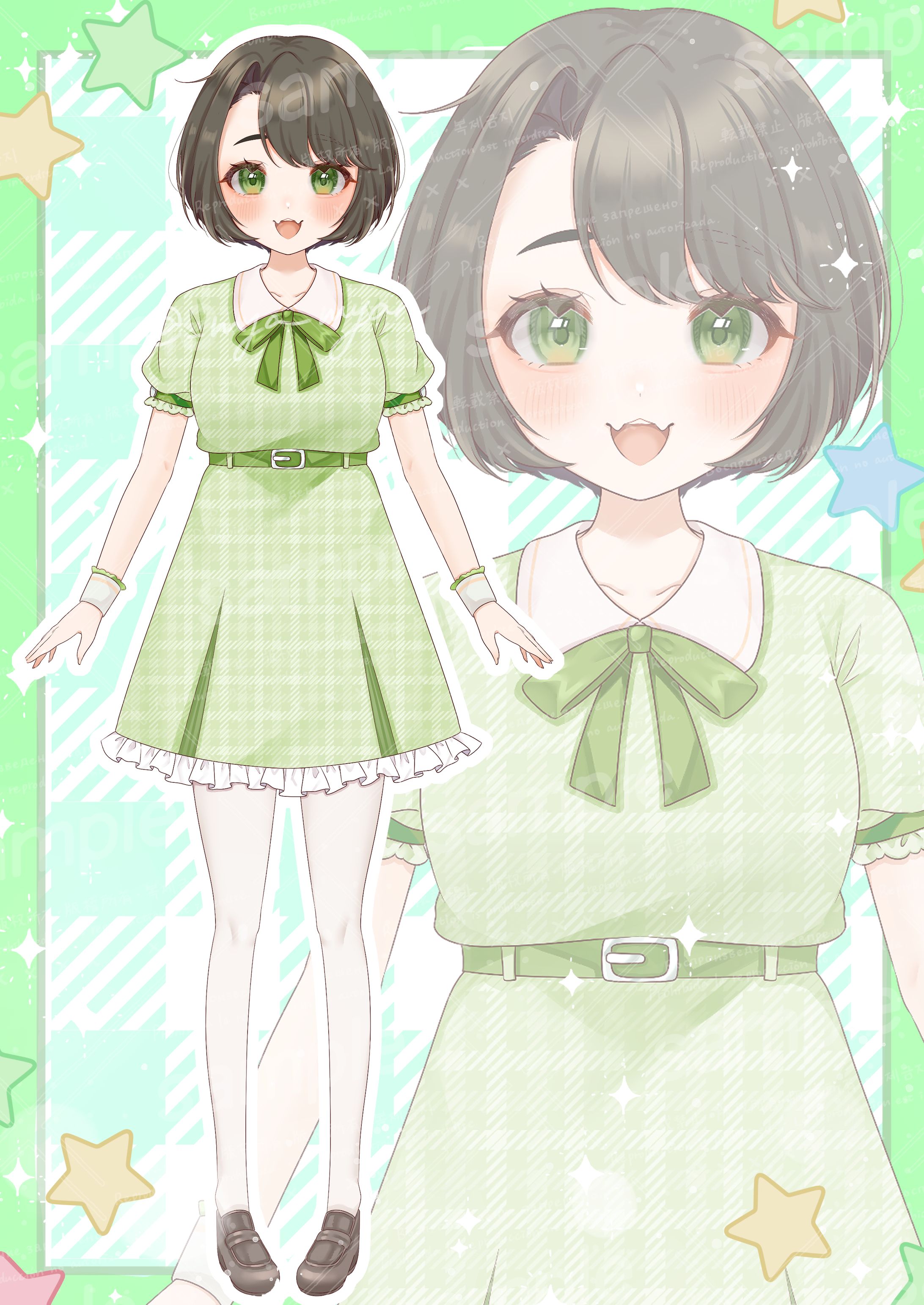 【お仕事】立ち絵制作-1